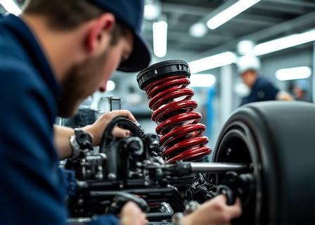 Calibrazione delle sospensioni in officina